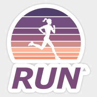 Sunset Runners Sticker